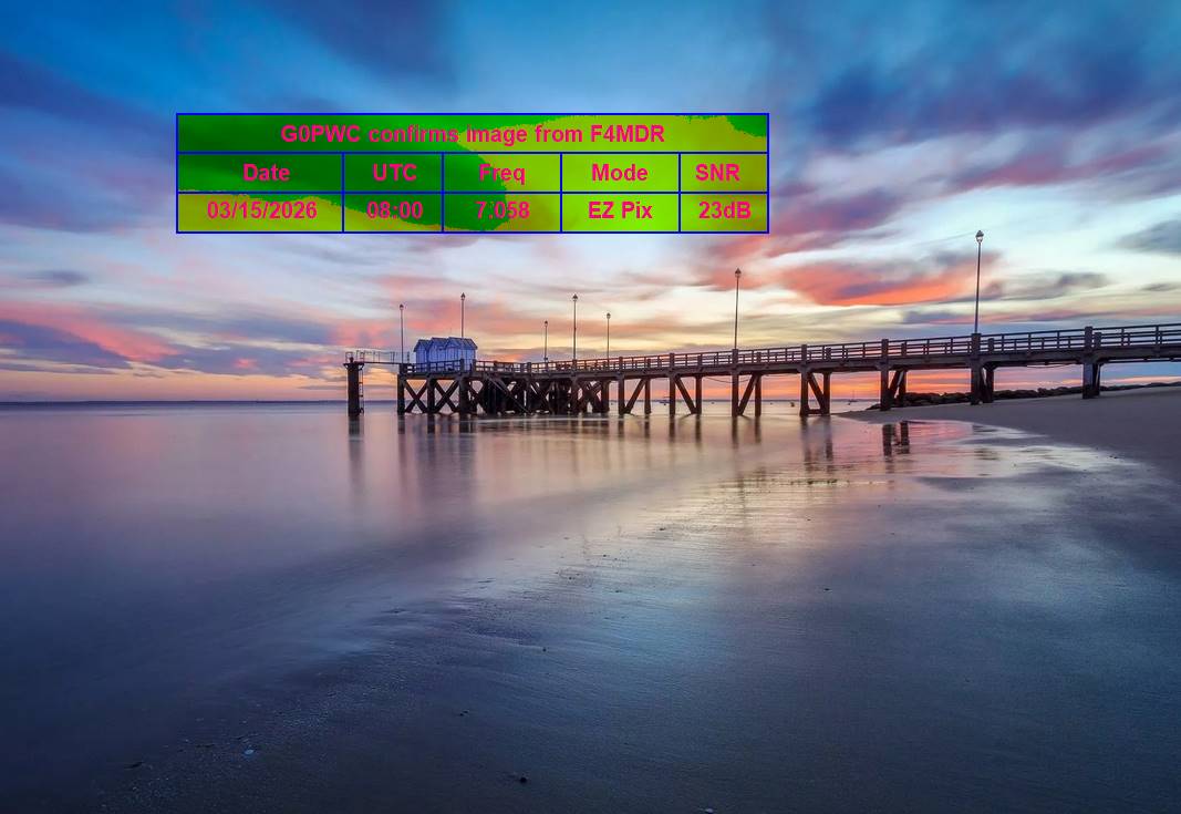 Aperçu du site SSTV de F4MDR Eric