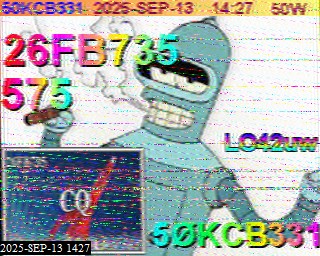 Aperçu du site SSTV de 14FRS1525 Jean-Claude (AR)