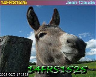 Aperçu du site SSTV de 14FRS1525 Jean-Claude (AR)