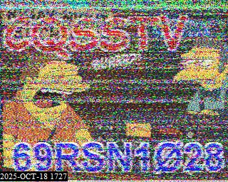 Aperçu du site SSTV de 14FRS1525 Jean-Claude (AR)