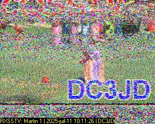 Aperçu du site SSTV de 14FRS1525 Jean-Claude (RA)