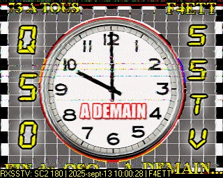 Aperçu du site SSTV de 14FRS1525 Jean-Claude (RA)