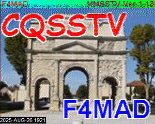 Aperçu du site SSTV de 14FRS2295 Nicolas
