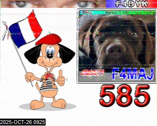 Aperçu du site SSTV de 14FRS2295 Nicolas