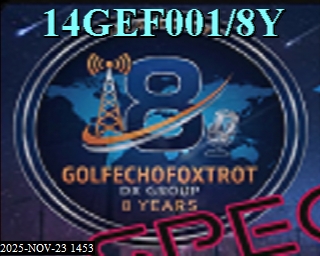 Aperçu du site SSTV de 14GEF001 Alain