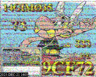 Aperçu du site SSTV de 14GEF001 Alain