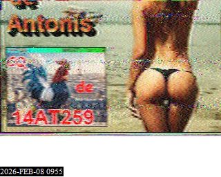 Aperçu du site SSTV de 14GEF001 Alain