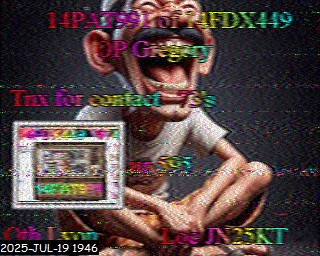Aperçu du site SSTV de 14HP56 Patrice