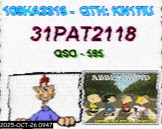 Aperçu du site SSTV de 14HP56 Patrice