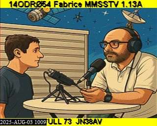 Aperçu du site SSTV de 14ODR054 Fabrice