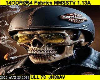 Aperçu du site SSTV de 14ODR054 Fabrice