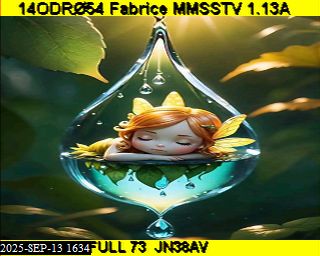 Aperçu du site SSTV de 14ODR054 Fabrice