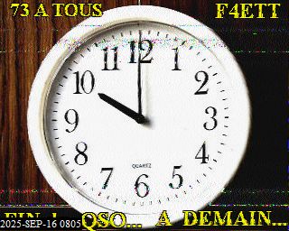 Aperçu du site SSTV de 14ODR054 Fabrice