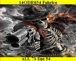 Aperçu du site SSTV de 14ODR054 Fabrice