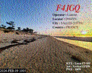 Aperçu du site SSTV de 14ODR054 Fabrice