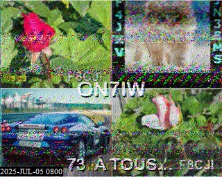 Aperçu du site SSTV de F4JXV Alain