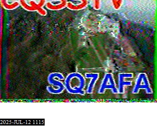 Aperçu du site SSTV de F4JXV Alain
