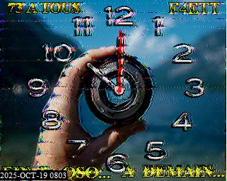 Aperçu du site SSTV de F4JXV Alain