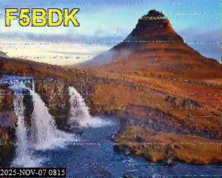 Aperçu du site SSTV de F4JXV Alain