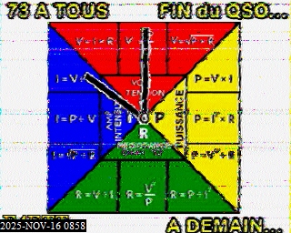 Aperçu du site SSTV de F4JXV Alain