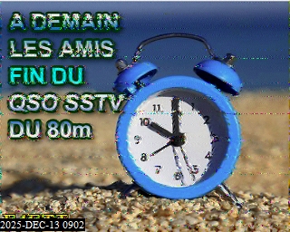 Aperçu du site SSTV de F4JXV Alain