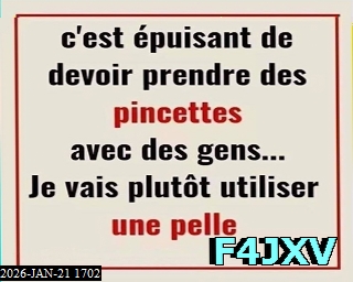 Aperçu du site SSTV de F4JXV Alain