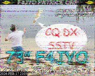 Aperçu du site SSTV de F4JXV Alain