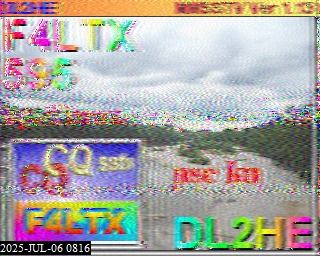Aperçu du site SSTV de F4LTX Christian