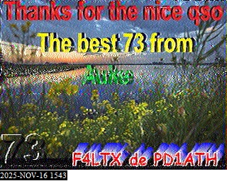 Aperçu du site SSTV de F4LTX Christian