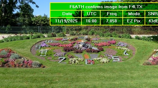 Aperçu du site SSTV de F4LTX Christian