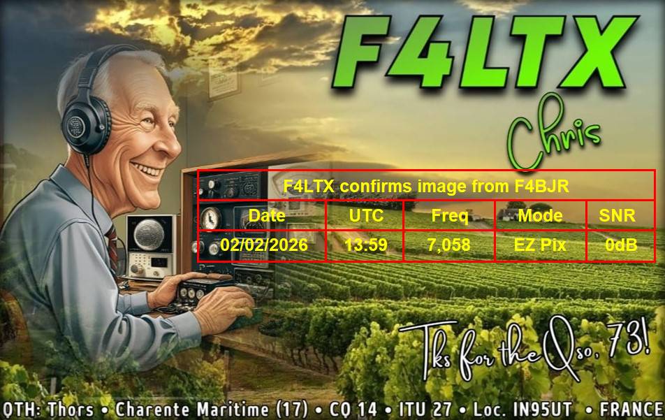 Aperçu du site SSTV de F4LTX Christian
