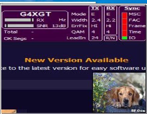 Aperçu du site SSTV de F4MDR Eric
